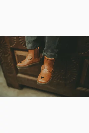 حذاء بوت ثورو جلد