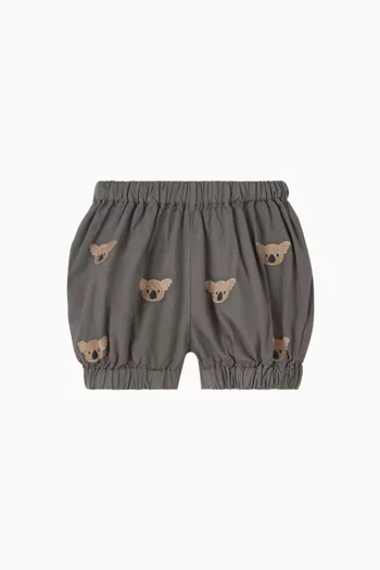 Carson Koala Print Bloomers in Organic Cotton