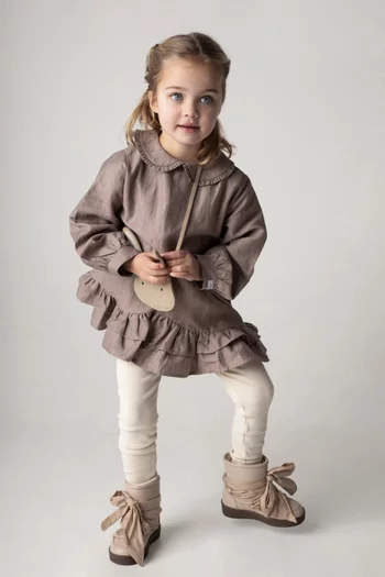 فستان لوس بكشكش