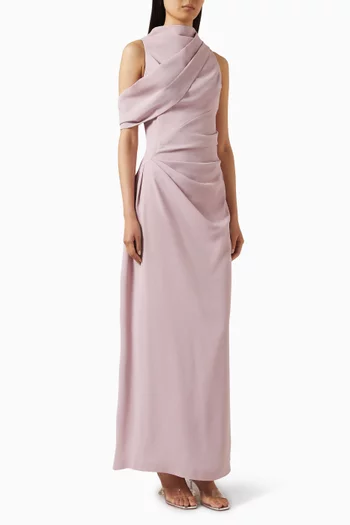 فستان بدرابيه على الكتف