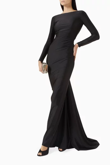 Mia Bella Gown in Lycra-jersey