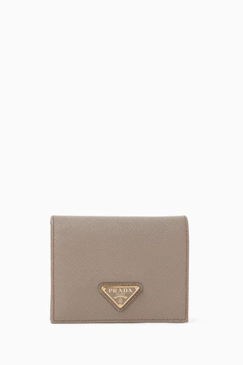 Small Wallet in Saffiano Leather