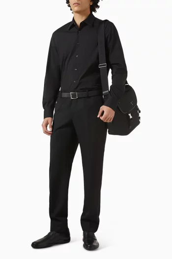 Slim-fit Pants in Virgin Wool