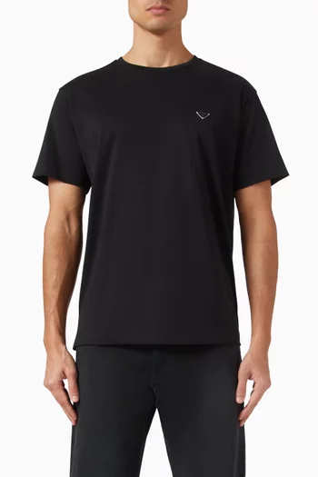 Crew Neck T-shirt in Cotton-jersey