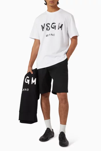 Logo-print T-shirt in Cotton