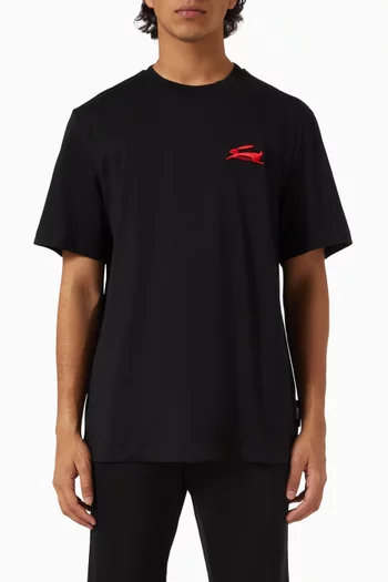 Logo-print T-shirt in Cotton