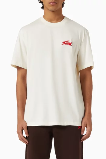 Logo-print T-shirt in Cotton
