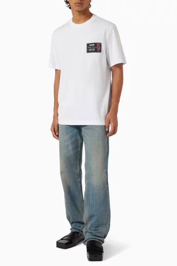 Logo-print T-shirt in Cotton