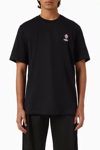 Logo-print T-shirt in Cotton