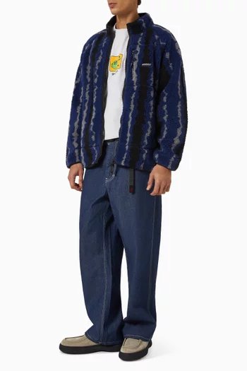 Ripple Jacket in Sherpa Fleece
