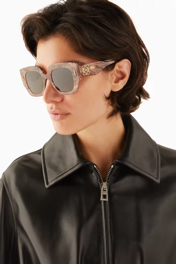 Square Sunglasses in Acetate