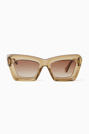 Anagram Square Sunglasses in Acetate