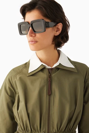 Anagram Square Sunglasses in Acetate