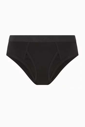 Logo Briefs in Cotton