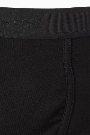 Logo Boxer Briefs in Cotton