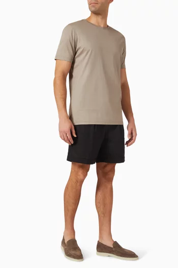 Crew Neck T-shirt in Cotton-jersey