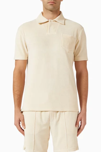 Polo Shirt in Terry Towelling
