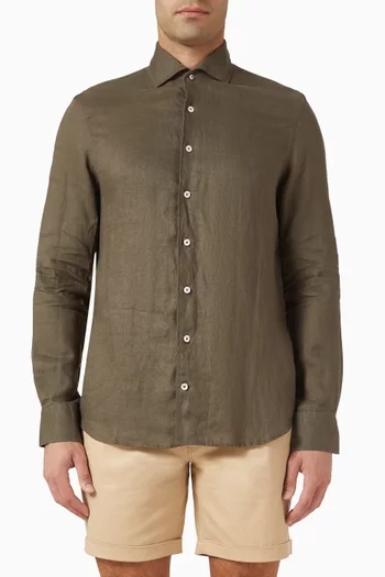 Seaside Shirt in Linen