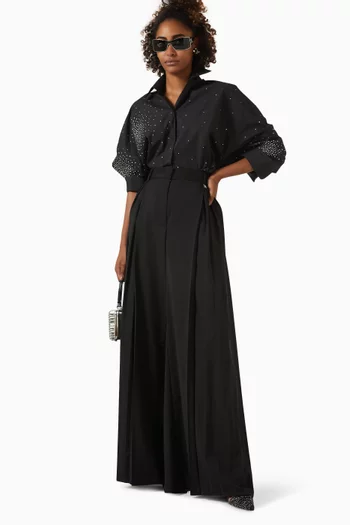 Rhinestone-embellished Shirt