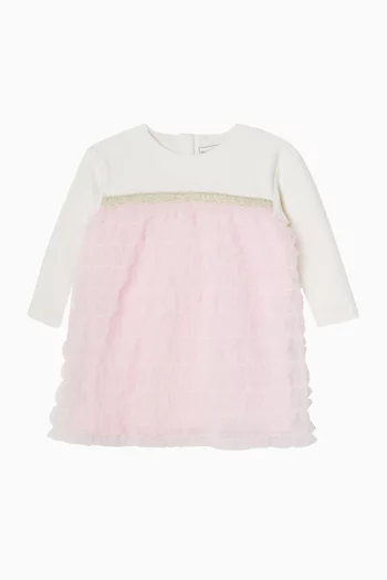 فستان سيريموني قماش شبكي