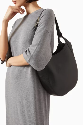 حقيبة هوبو كبيرة جلد من مجموعة لو فولونيه