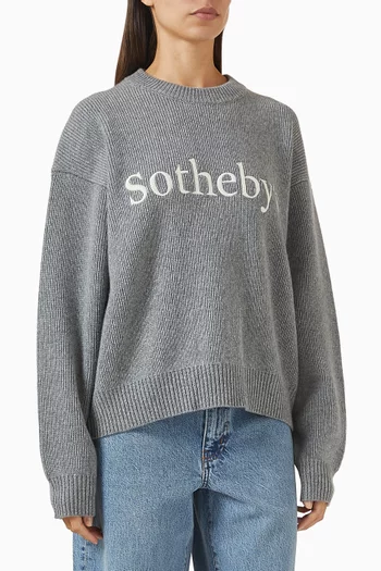 x Sotheby's Sweater in Cashmere