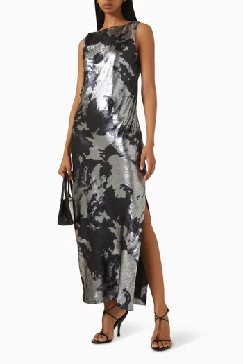 Margaret Metallic Dress