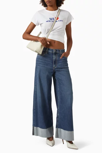 Sofie Wide-leg Jeans in Denim