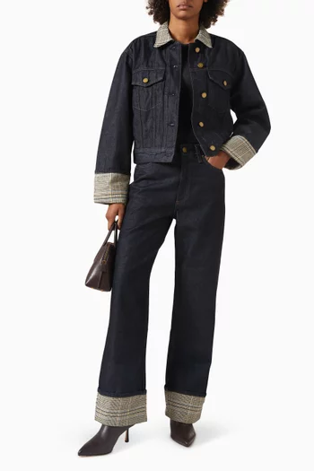 Shea Straight-leg Jeans in Denim