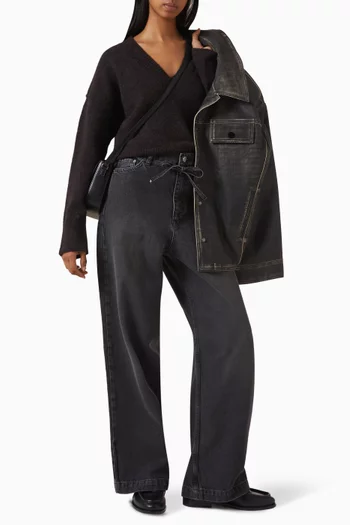 سترة إليزي مزيج صوف