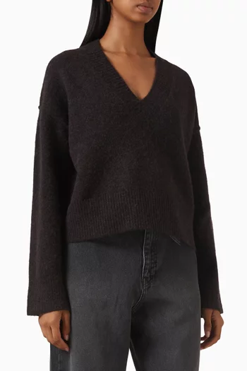 سترة إليزي مزيج صوف