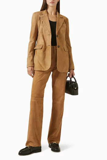 Minorca Blazer in Suede