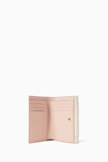 Serpenti Forever Compact Wallet in Leather