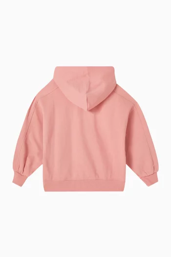 Logo Hoodie in Cotton-terry