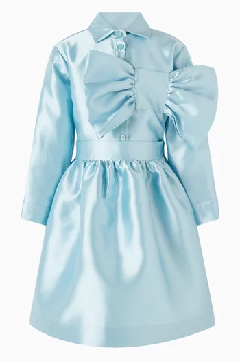 تنورة بقصة واسعة لامعة 