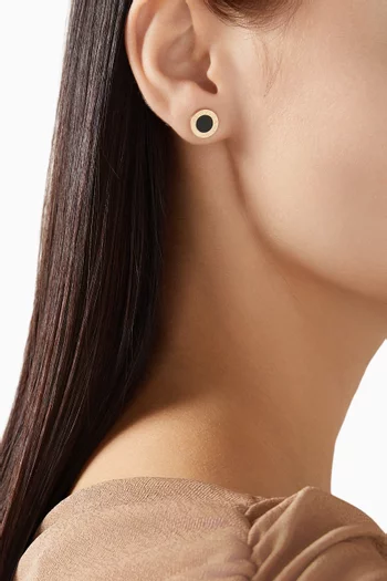 BVLGARI BVLGARI Onyx Single Earring in 18kt Gold