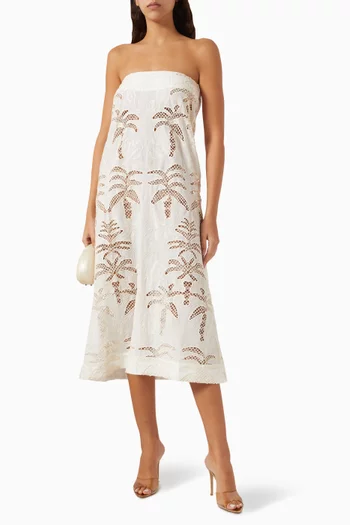 Ceniza Lace Midi Dress