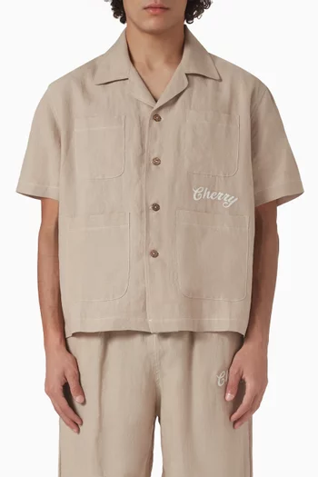 Vacation Shirt in Cotton & Hemp