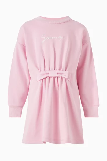 Logo Midi Dress