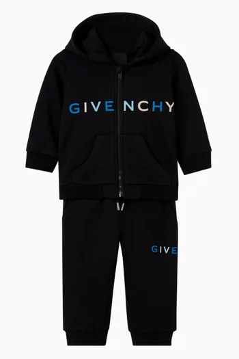 Logo Hoodie in Cotton