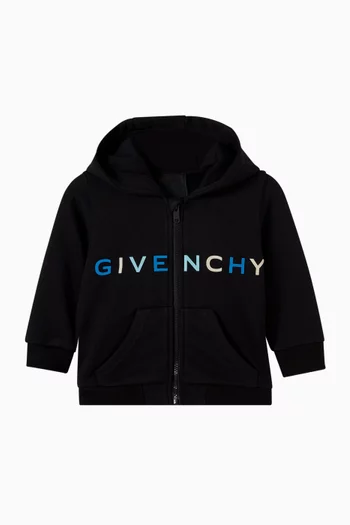 Logo Hoodie in Cotton
