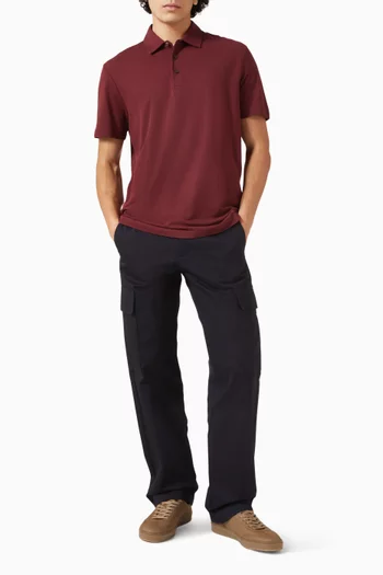 بنطال كارغو قطن بوس × بيكهام