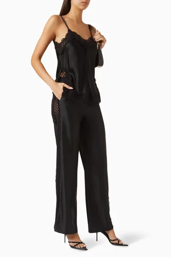 Pacho Lace-panel Pants