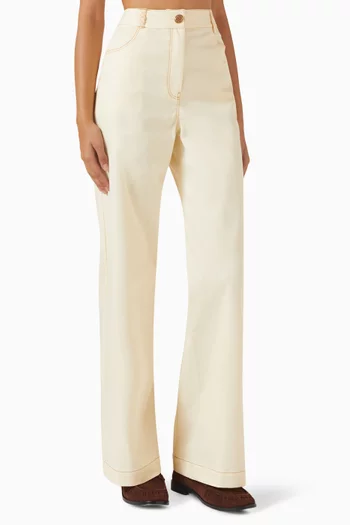 بنطال بارون قطن