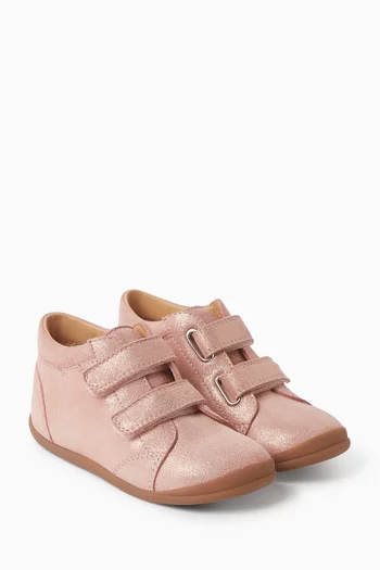 Flex-up Easy Sneakers in Metallic Leather