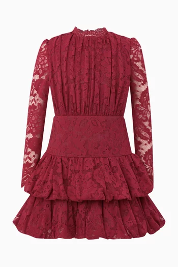 فستان روسيلا قصير دانتيل 