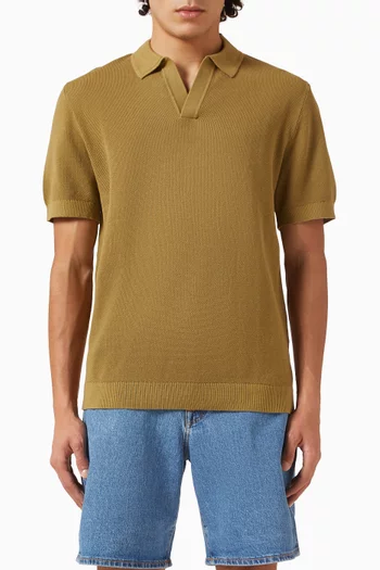 تي شيرت بولو قطن عضوي