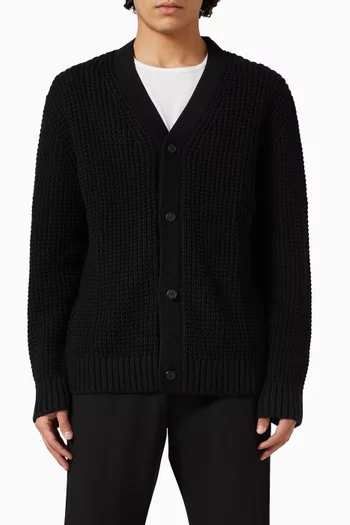 Relaxed Fit Cardigan in Cotton