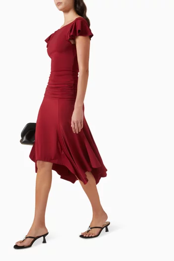 Soffiano Handkerchief Skirt