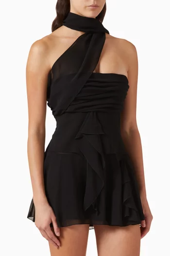 Wrap Dress in Chiffon